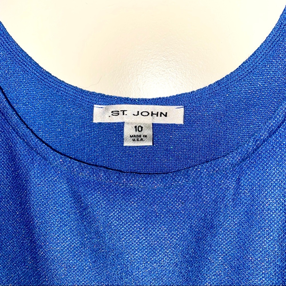 St. John Collection Santana Knit Tank Top - Picture 4 of 5